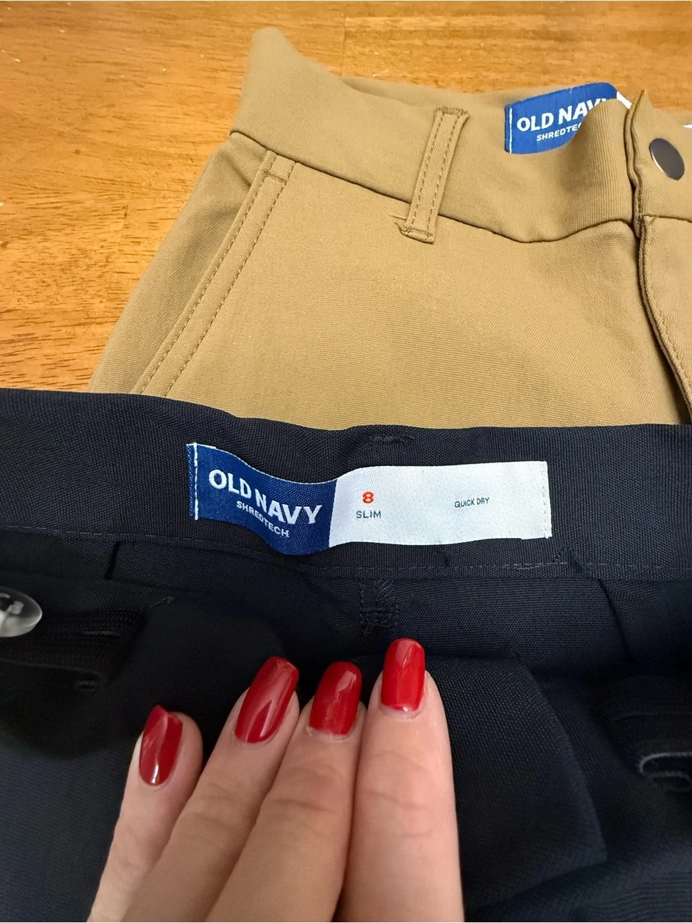 Lot of 2 Old Navy Skater Pants 8 slim